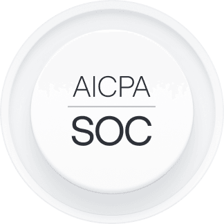 AICPA SOC certification badge.